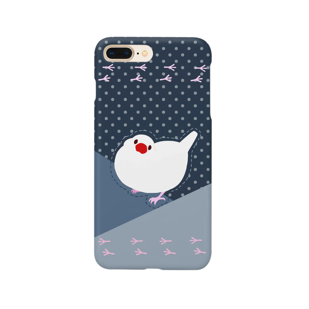 anima*l*eのかしげ白文鳥 Smartphone Case