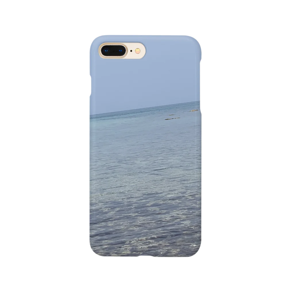 自由の人　店番の壱岐の海 Smartphone Case