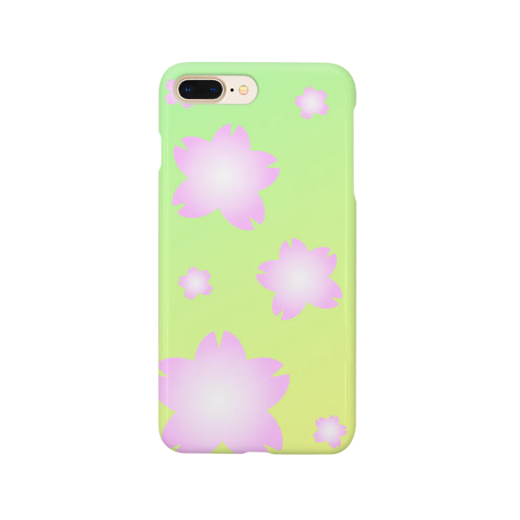 しる猫☆ミ雑貨店の桜 Smartphone Case