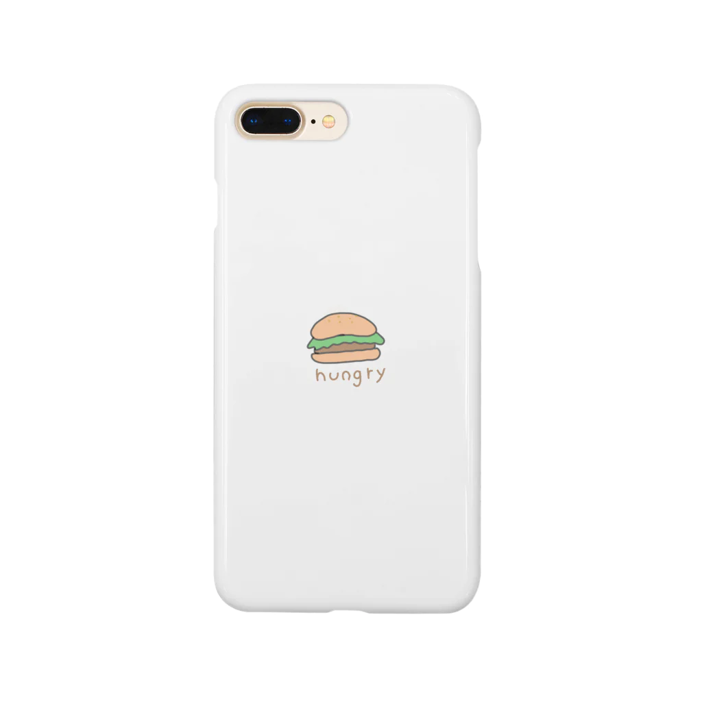 Torokuma.cのハンバーガー お腹空いた Smartphone Case