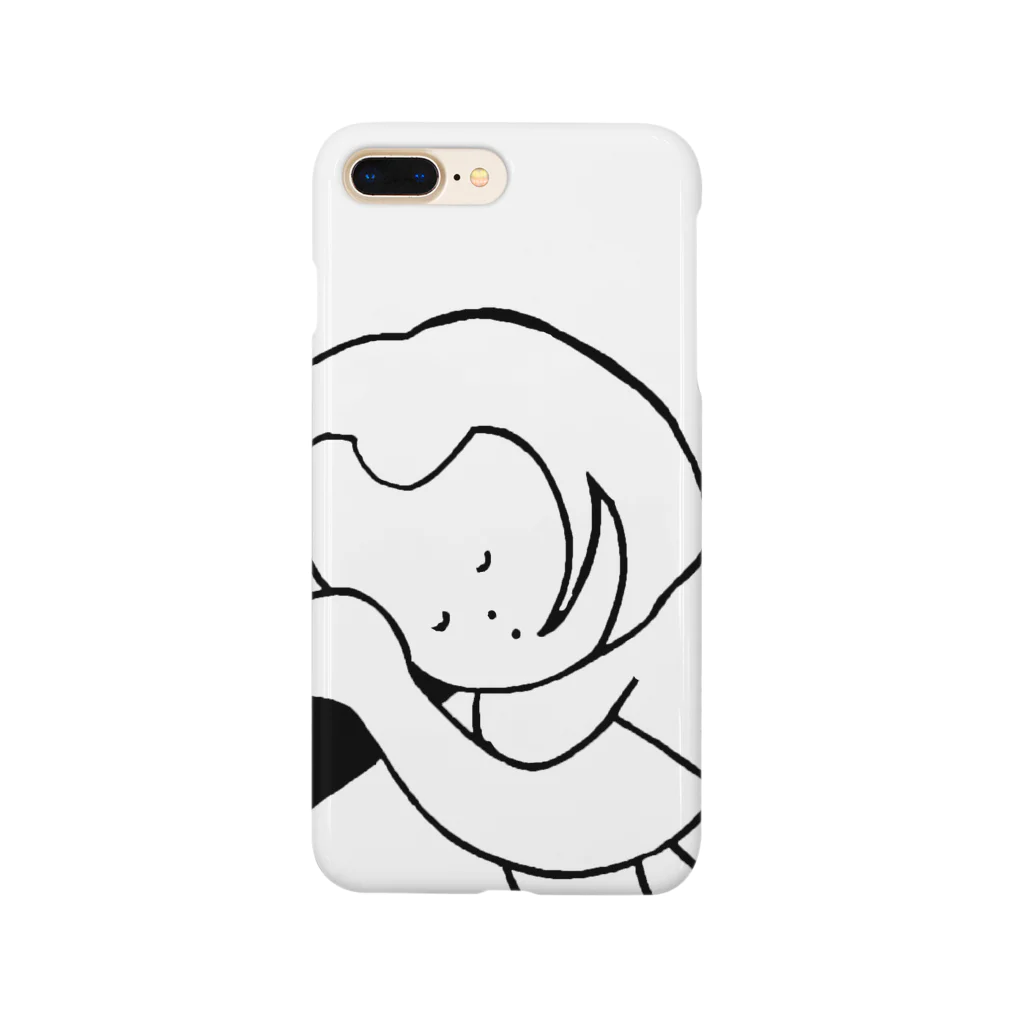 ヤマグチナナコ Yamaguchi Nanakoのsleeping on the table Smartphone Case