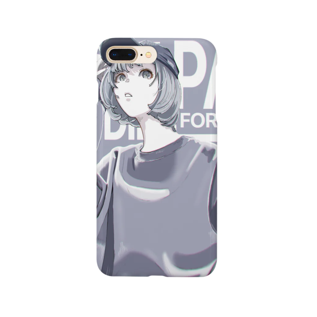 homareのスウェットgirl Smartphone Case