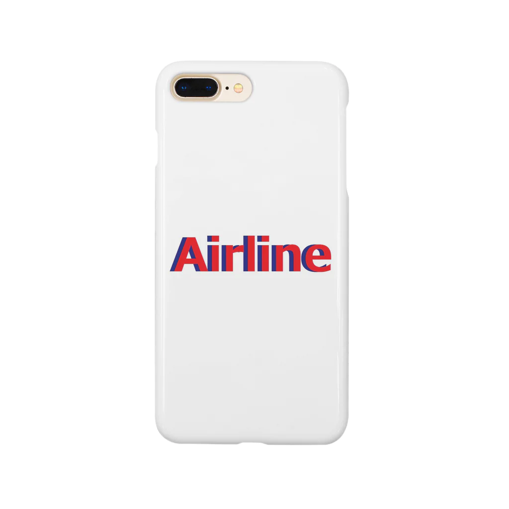 アメリカンベース のエアライン 航空　飛行機 Smartphone Case