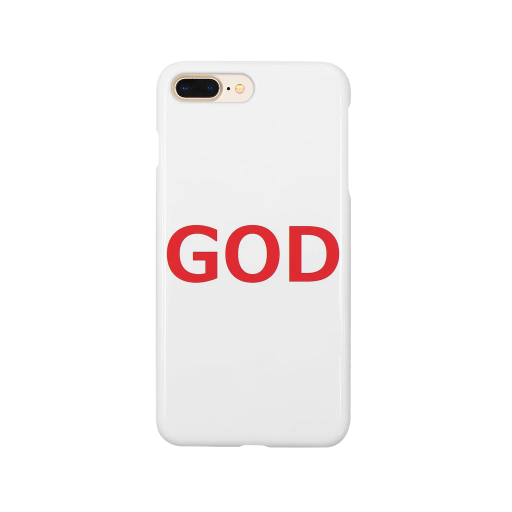 アメリカンベース のGOD 神様 スマホケース