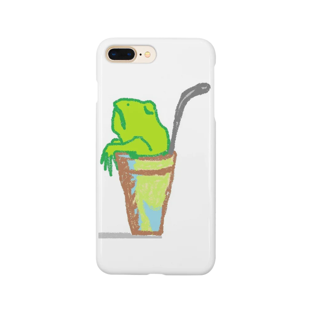 アメリカンベース のソフトドリンク・カエル Smartphone Case