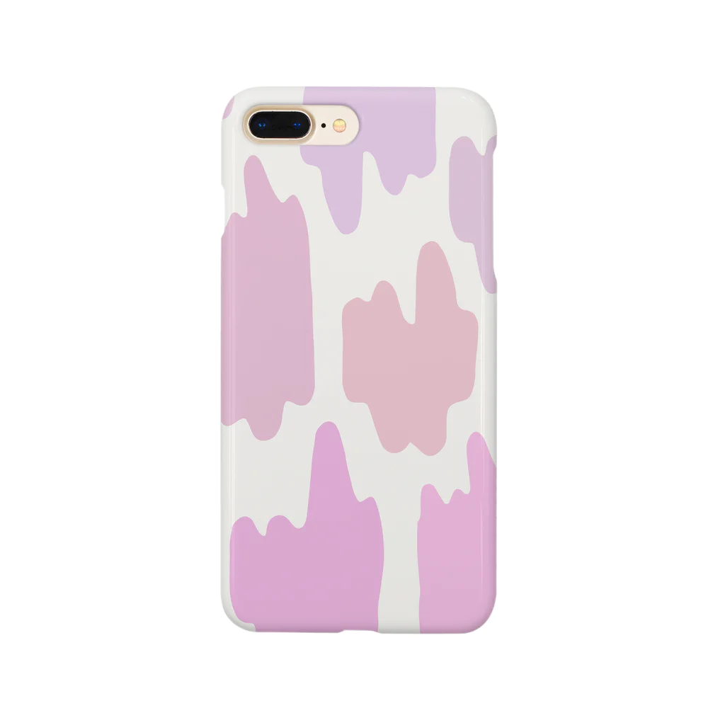 SANKAKU DESIGN STOREのハッピーPOPピンクB。 Smartphone Case