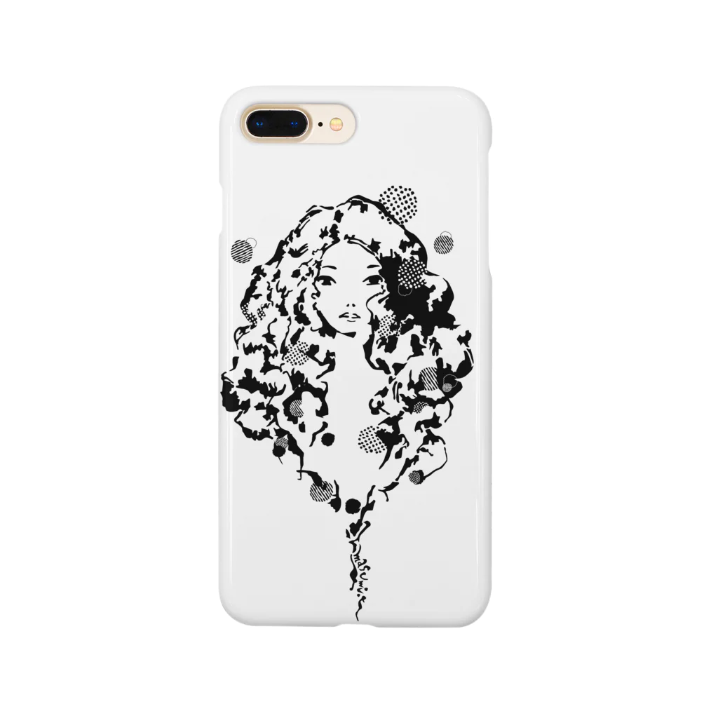 bite him!のdot girl Smartphone Case