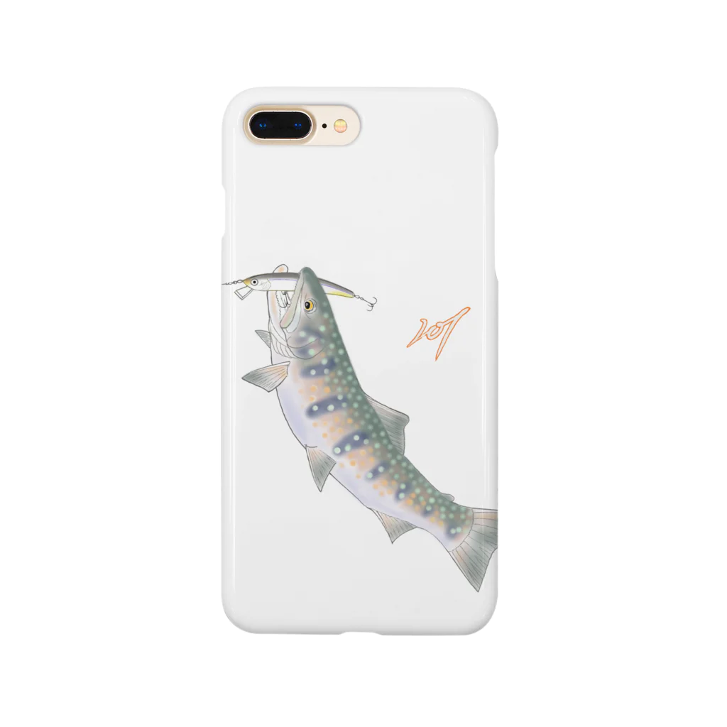 LOTハンドメイドルアーの美山SP×イワナ | LOTハンドメイドルアー Smartphone Case