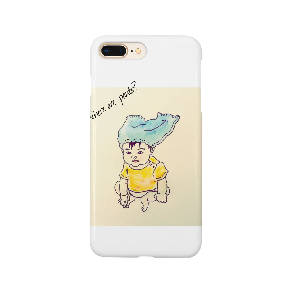 せいせんのパンツをかぶった赤ちゃん Smartphone Case