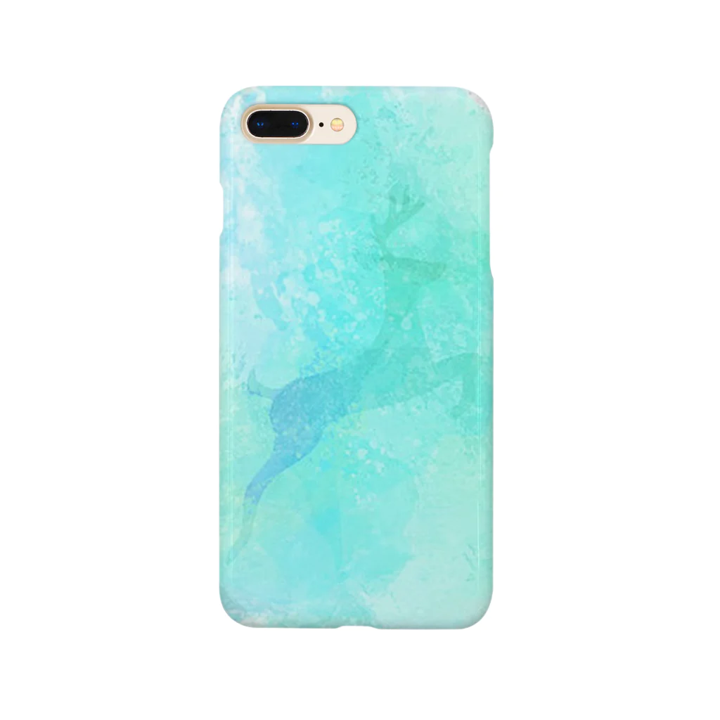 よの氷晶の鹿 Smartphone Case