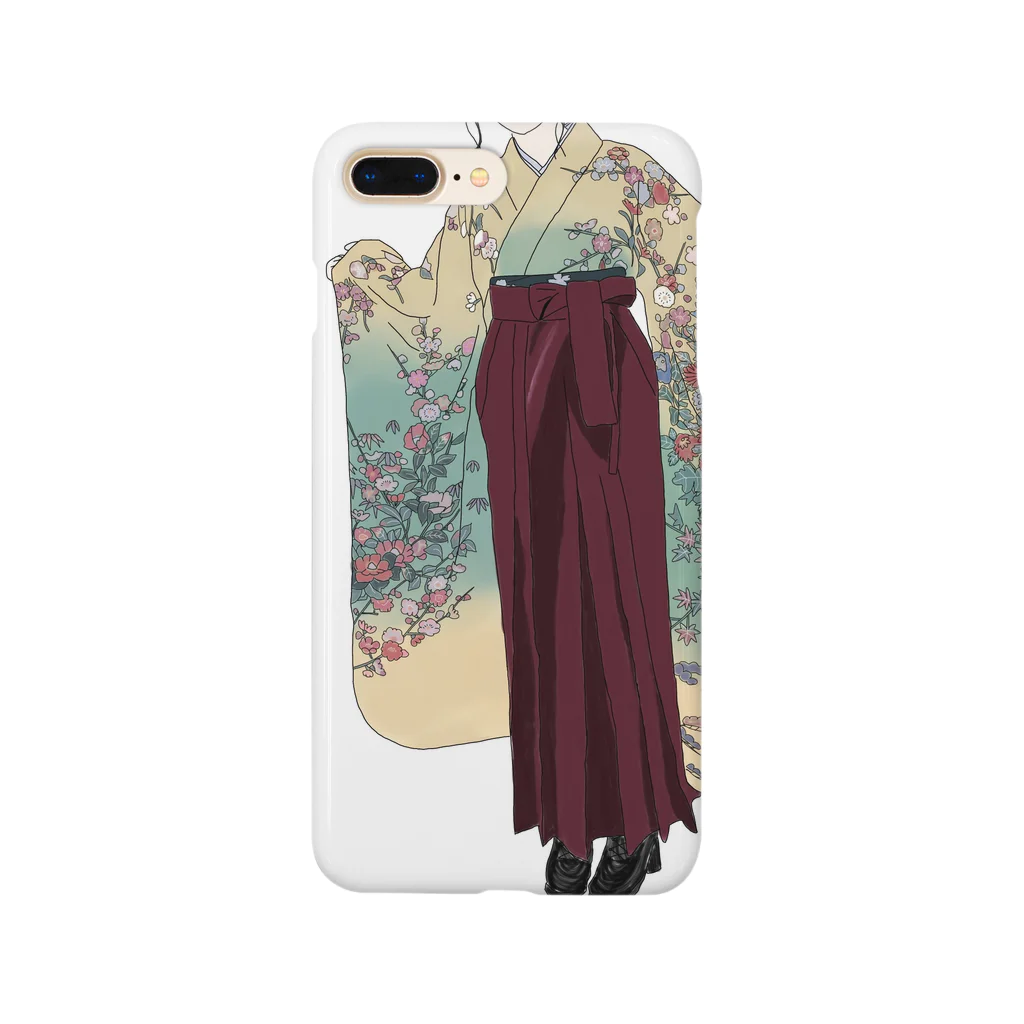 mottoimoの卒業袴 Smartphone Case