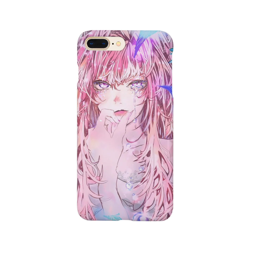 数-すう-のオリジナルイラストケース Smartphone Case