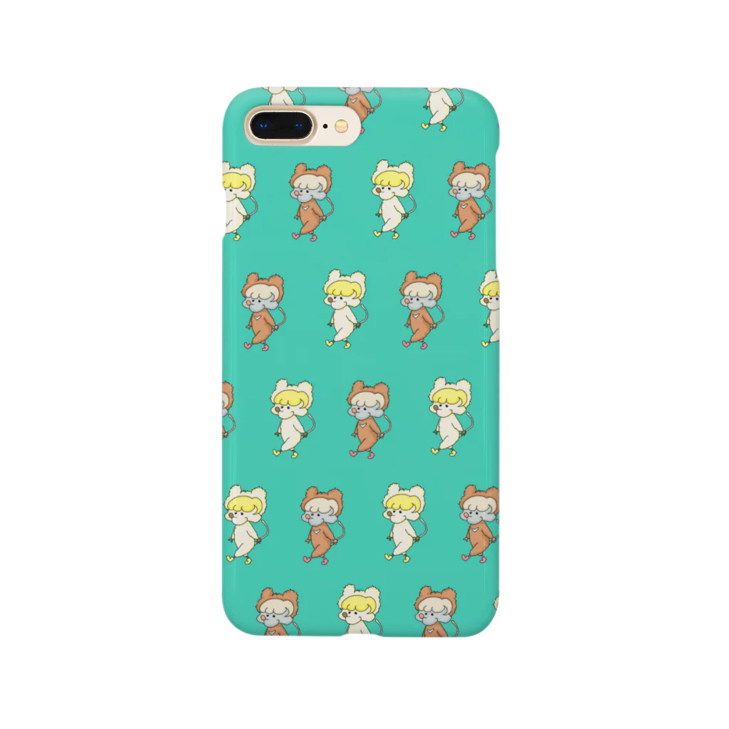 都会のくまねずみくん taaamaのるんるんとぷいぷい Smartphone Case