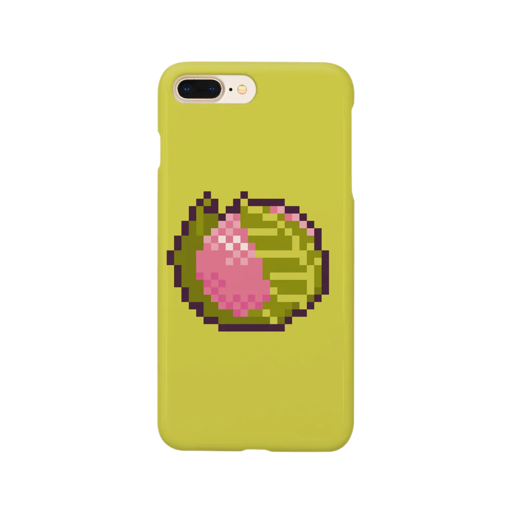 にく、ましましで。のドット絵桜餅 Smartphone Case