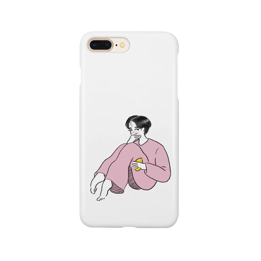 TLYSの体育座り Smartphone Case