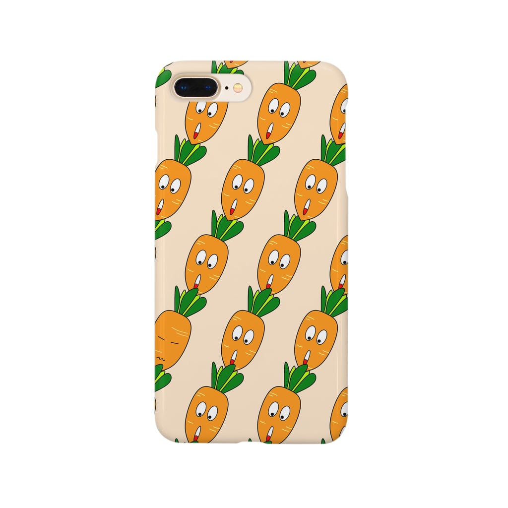 ニンジン2 Shop Vegevege Vegevege623 のスマホケース Iphoneケース 通販 Suzuri スズリ