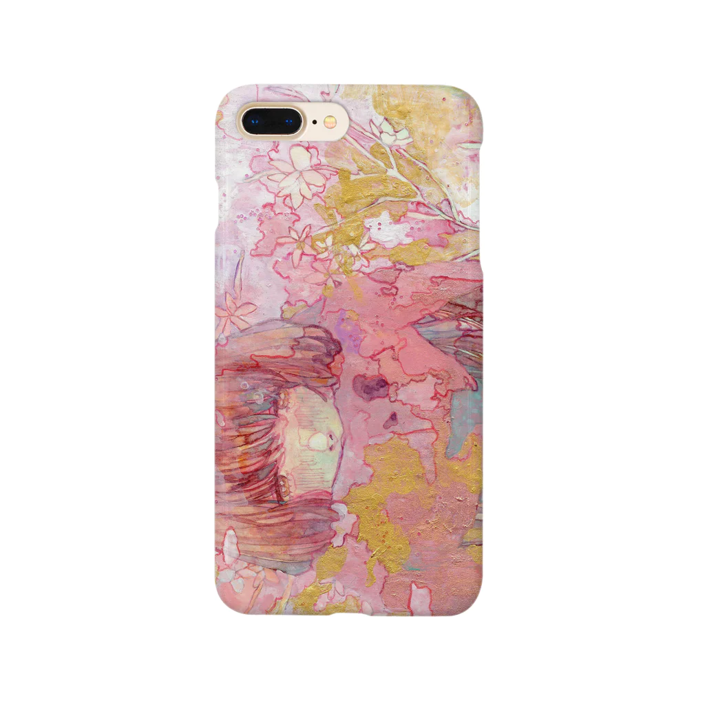 オカユウリ.okayuuriの冬桜 Smartphone Case