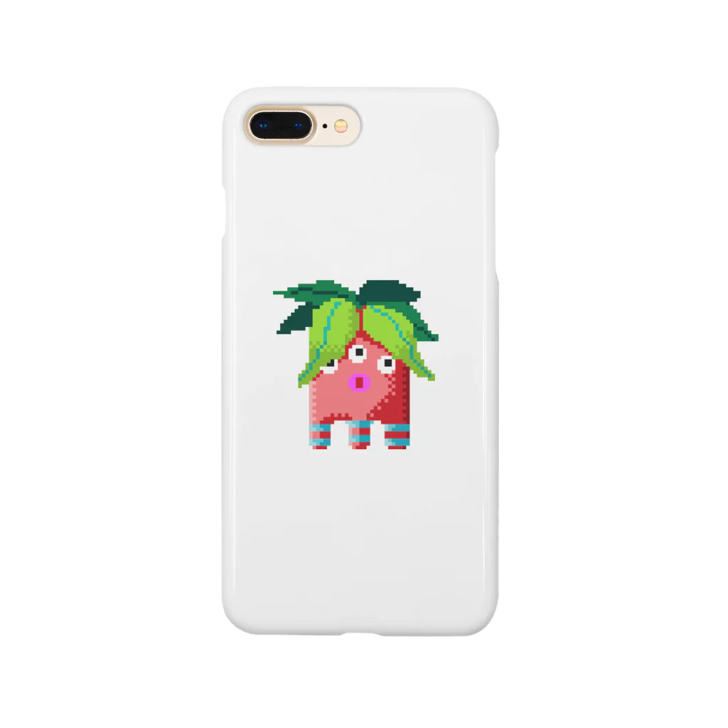 ホッパーくんの葉っぱホッパーくん赤 Smartphone Case