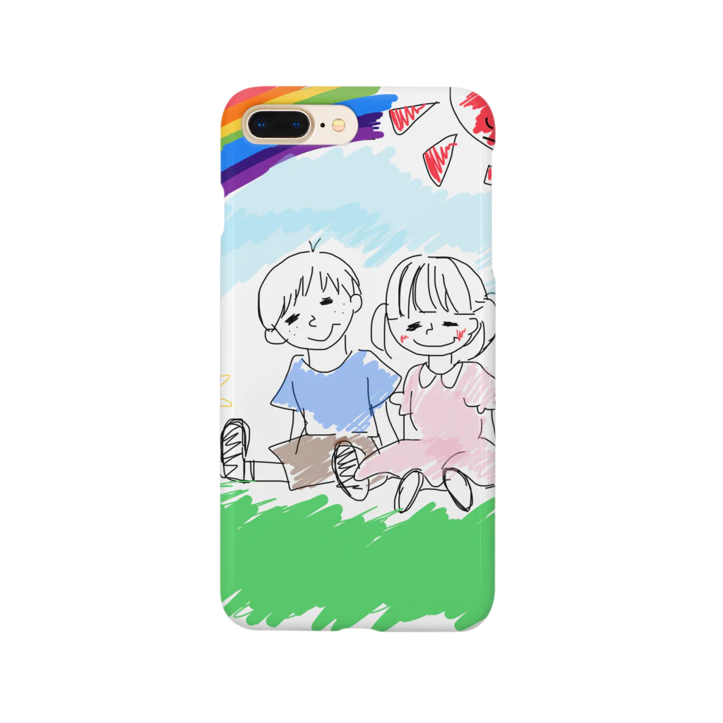 BLACKANDWHITEのcolorful days Smartphone Case