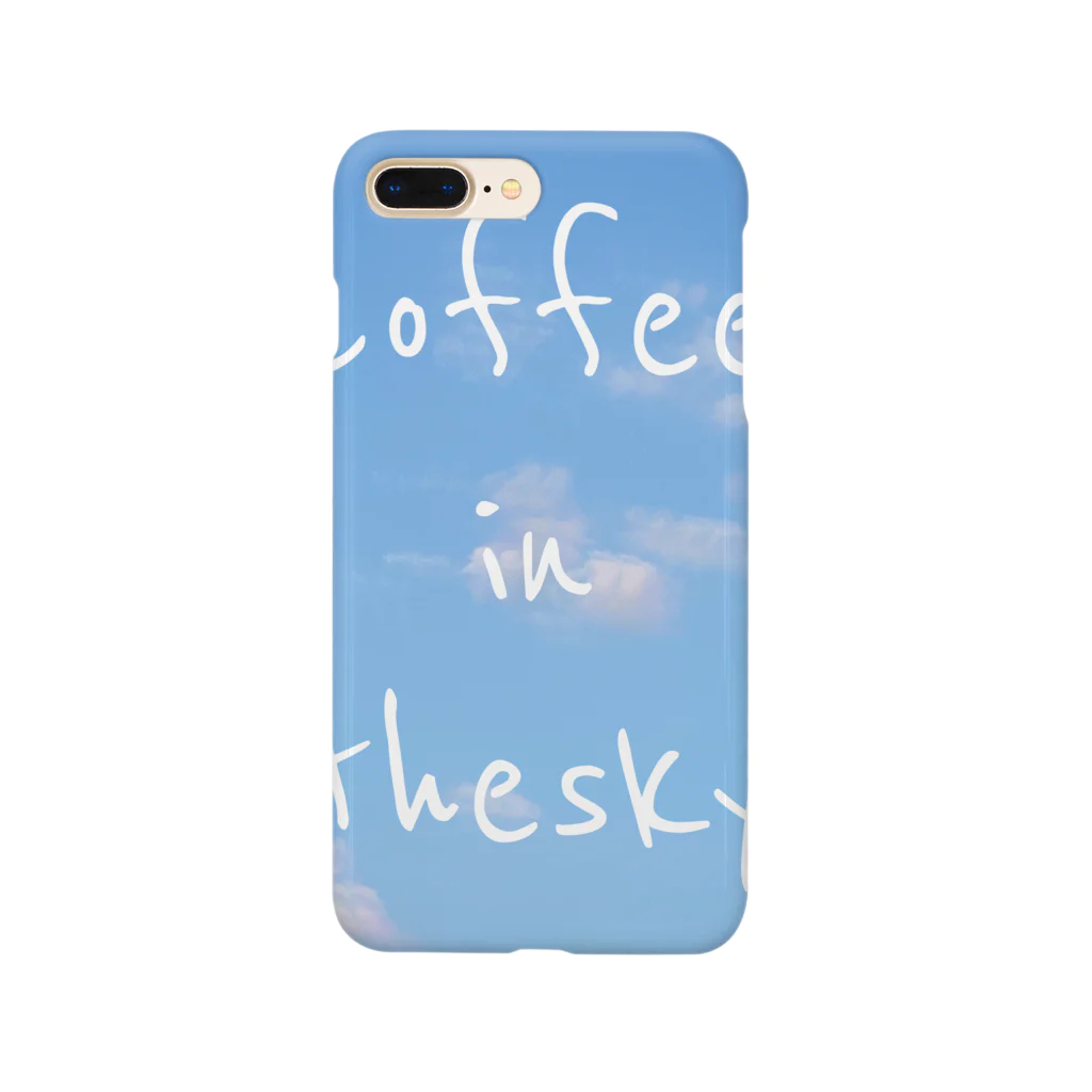 LuckyboysMuseum販売所 feat 010coffeeのcoffee in the sky スマホケース