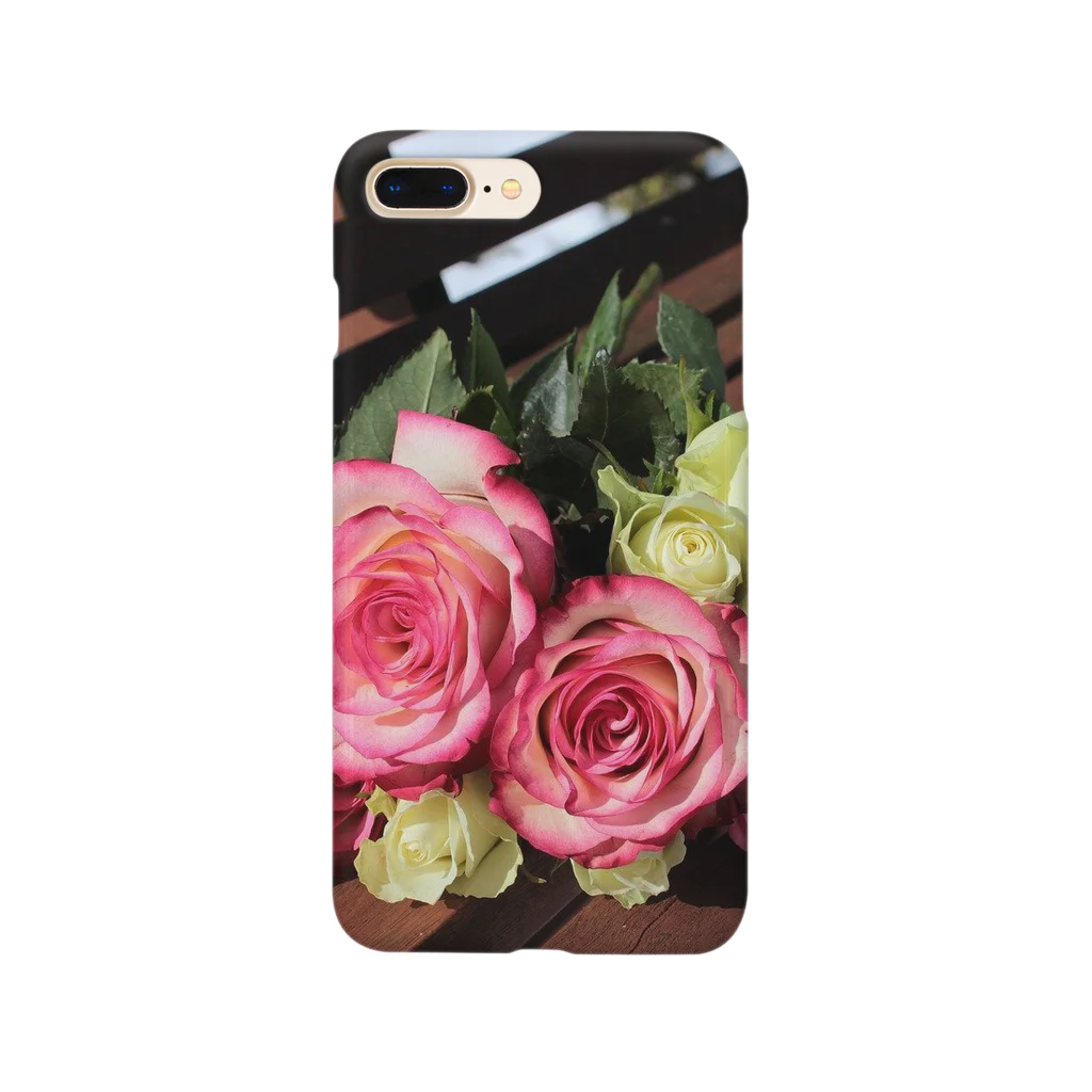 鈴屋の気まぐれ品の黄色の薔薇は金運アップの花 Smartphone Case