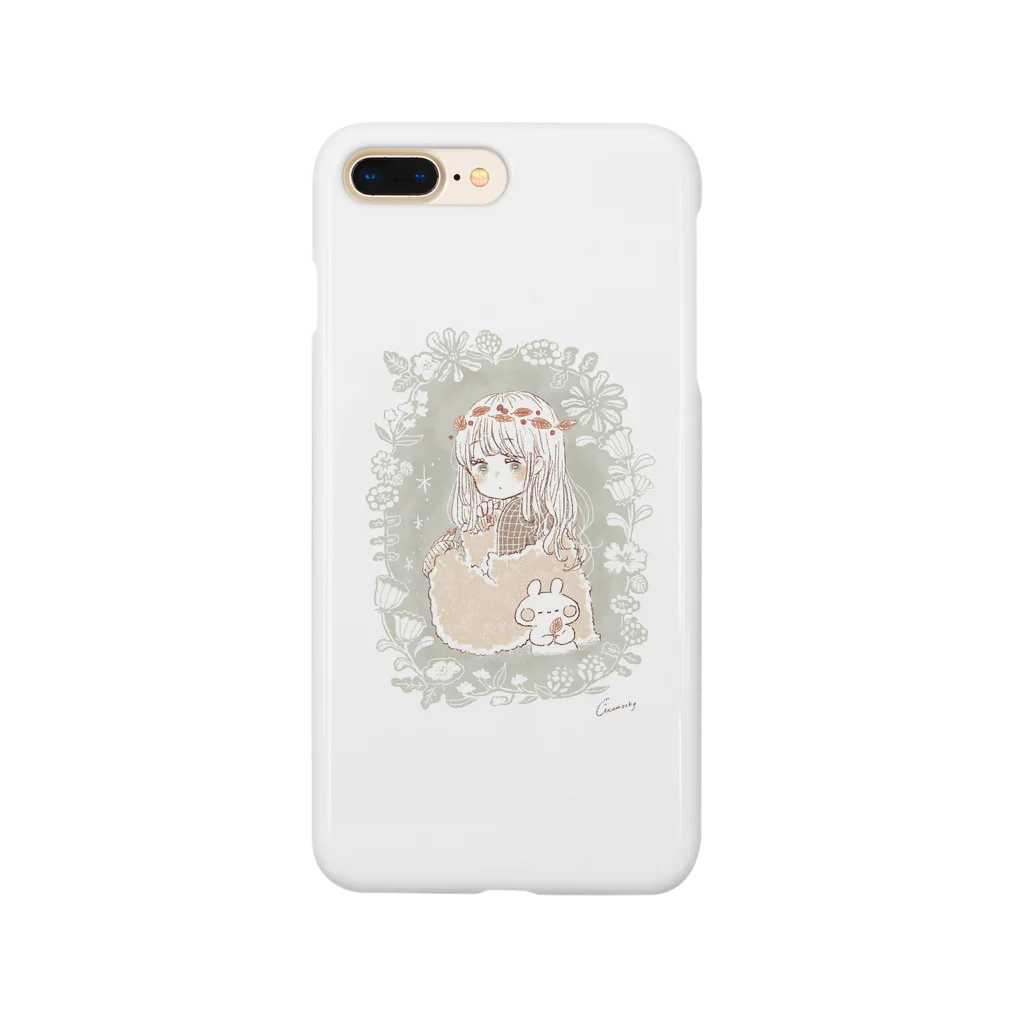 ＊momochy shop＊の葉っぱのかんむり Smartphone Case