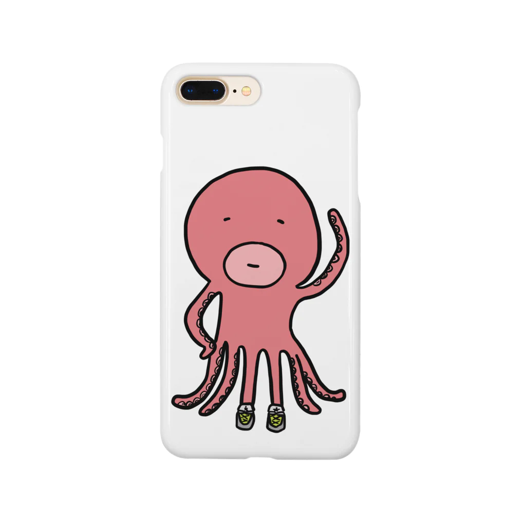 石田意志雄のスニーカー好きのタコ Smartphone Case