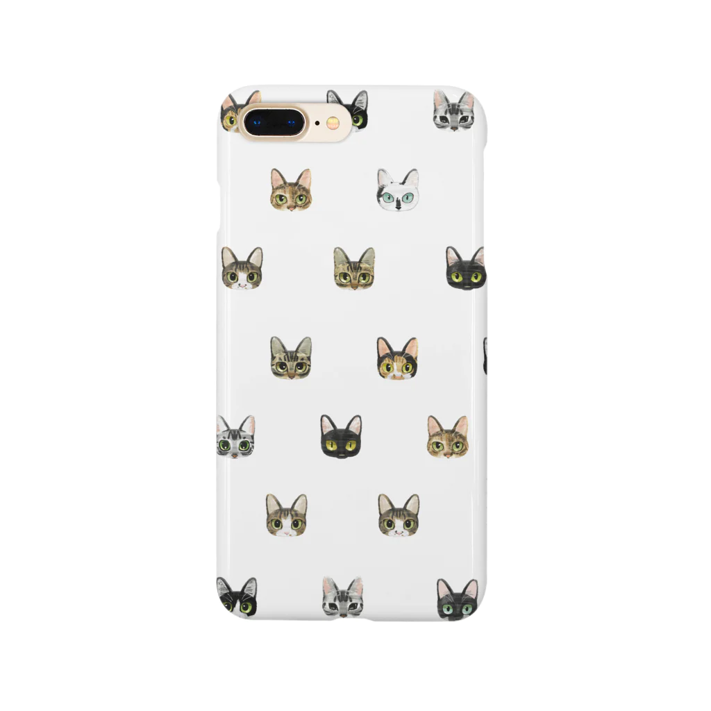 イラストレーター いしいたつやのねこまみれ Smartphone Case