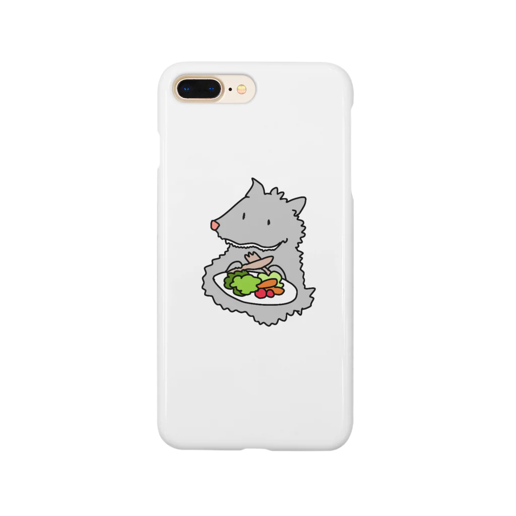 アリクイの菜食主義者のオオカミ Smartphone Case