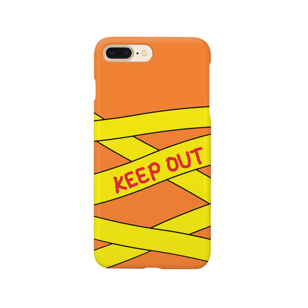 ちゃんななのショップのKEEP OUT Smartphone Case