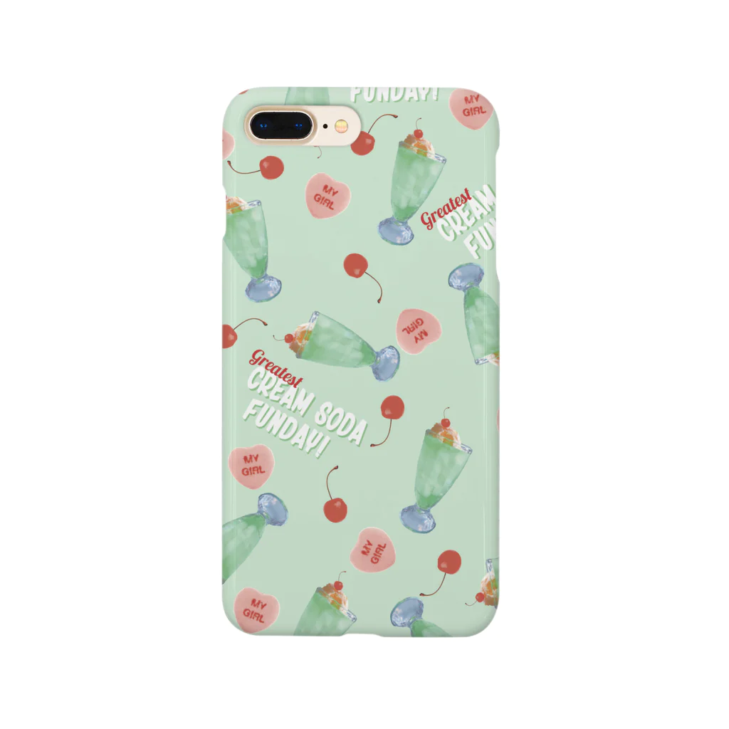 CHICHIPIのCREAM SODA FUNDAY! Smartphone Case