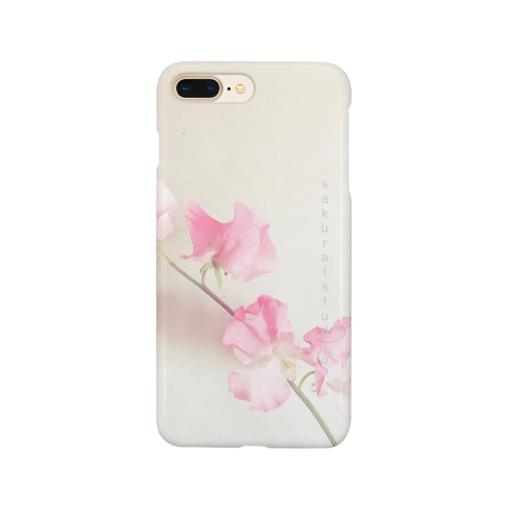 sakura f studioのスイートピー Smartphone Case