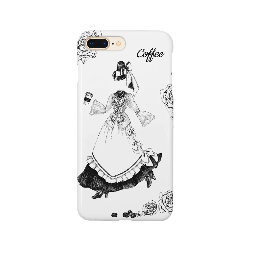 Prism coffee beanの【Lady's sweet coffee】コーヒー Smartphone Case