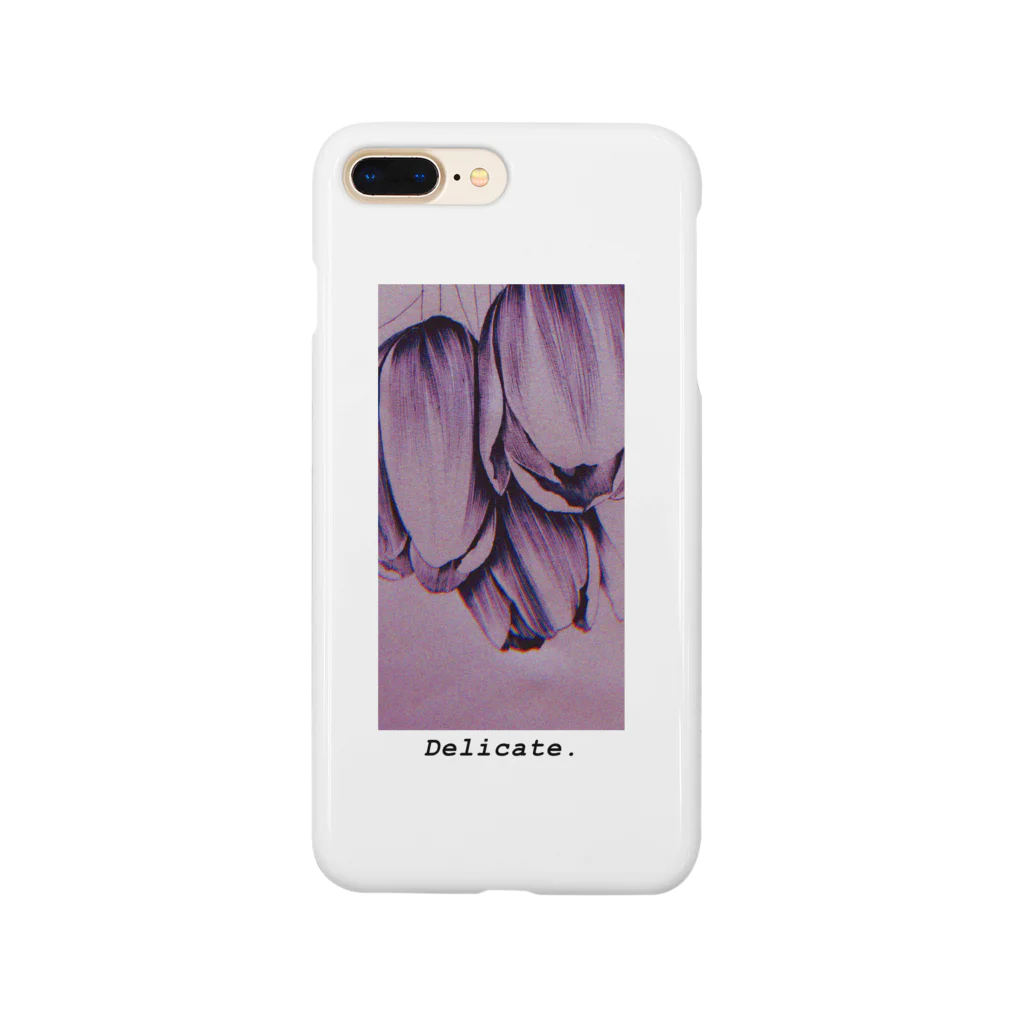 下之下のDelicate. Smartphone Case