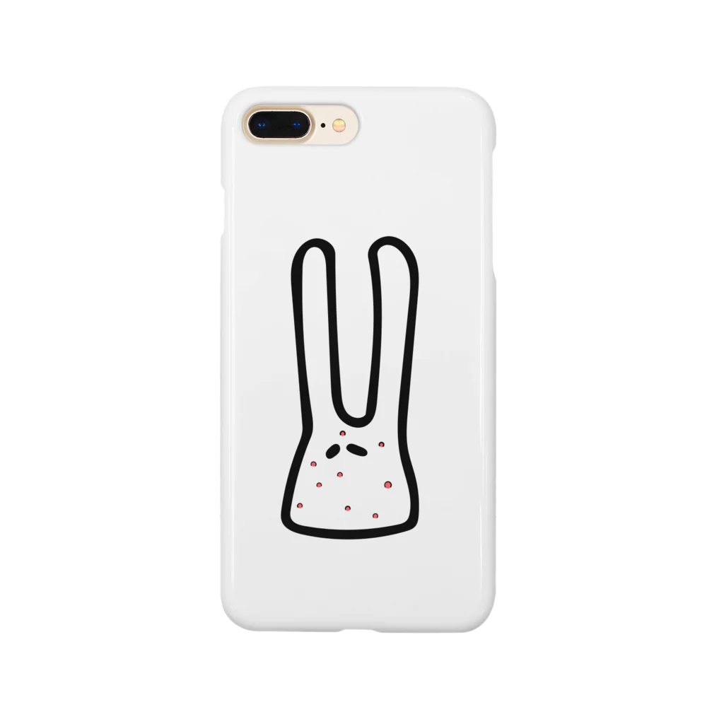 レジ袋ウサギのニキビウサギ Smartphone Case