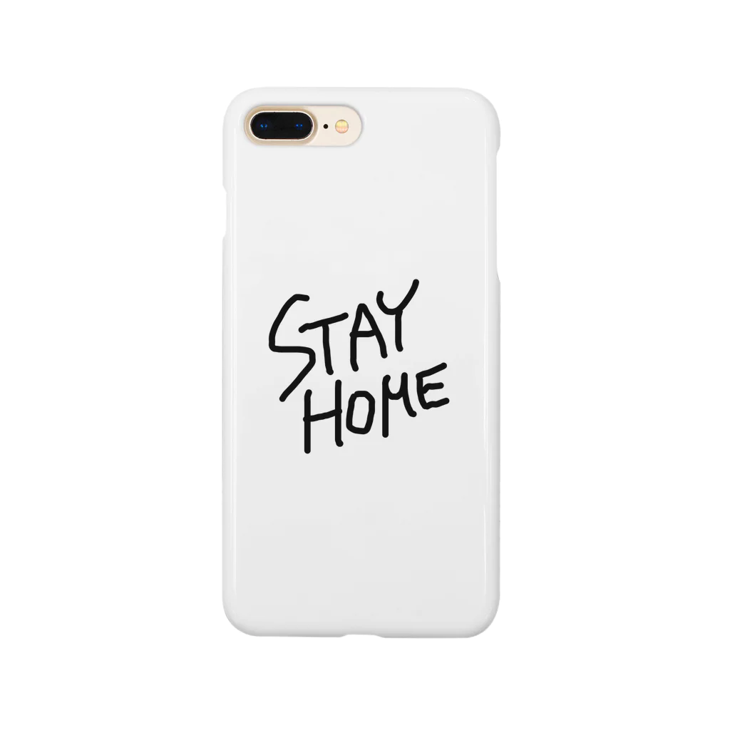 c_girlのSTAY HOME Smartphone Case