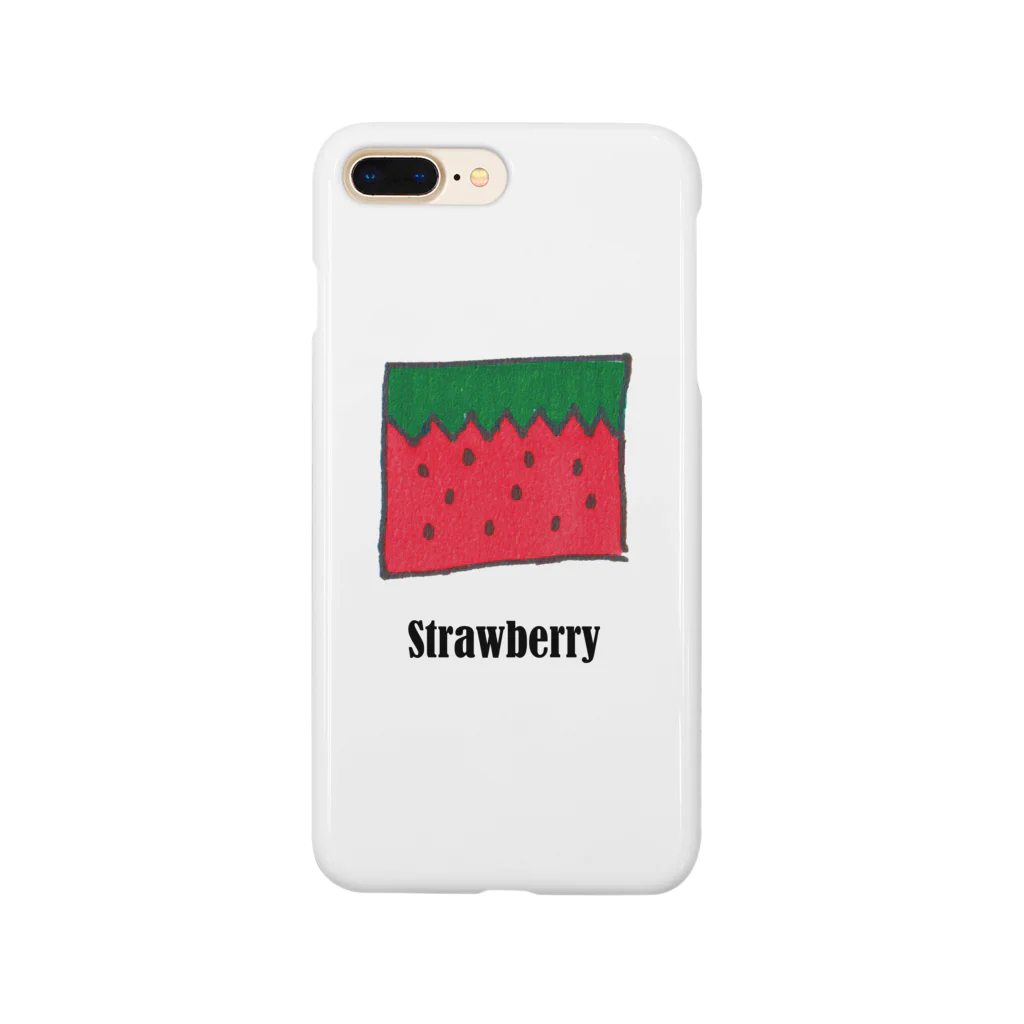 ももたくんのなんちゃってStrawberry スマホケース