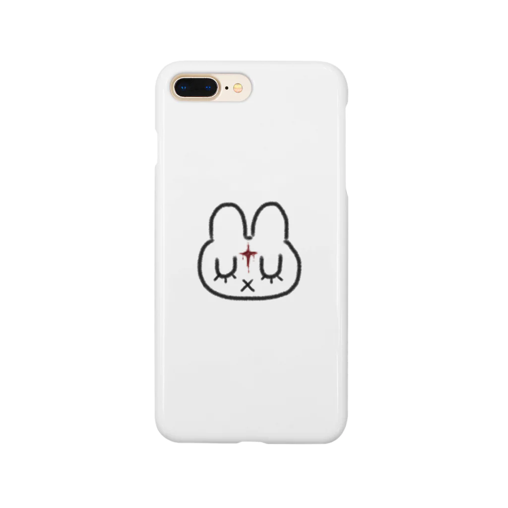 Sugary bedroomのやさしいウサギ Smartphone Case