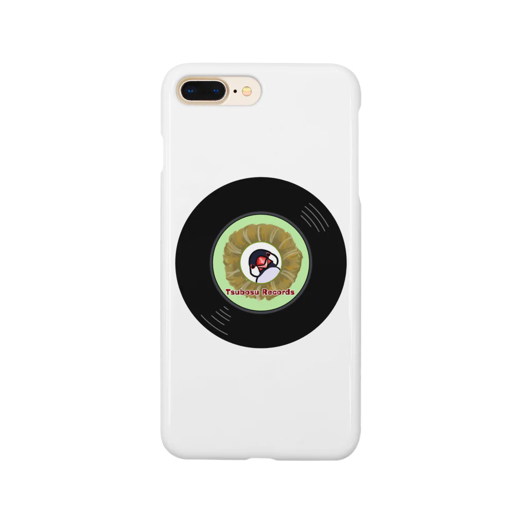 レコードの巣のつぼ巣レコード桜文鳥 Smartphone Case