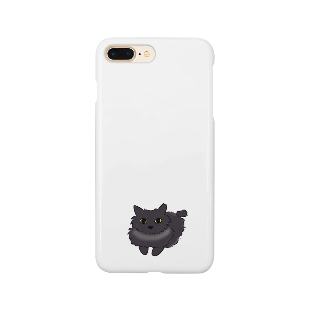 にがおえグッズやさんの美魔女のおばのねこ Smartphone Case