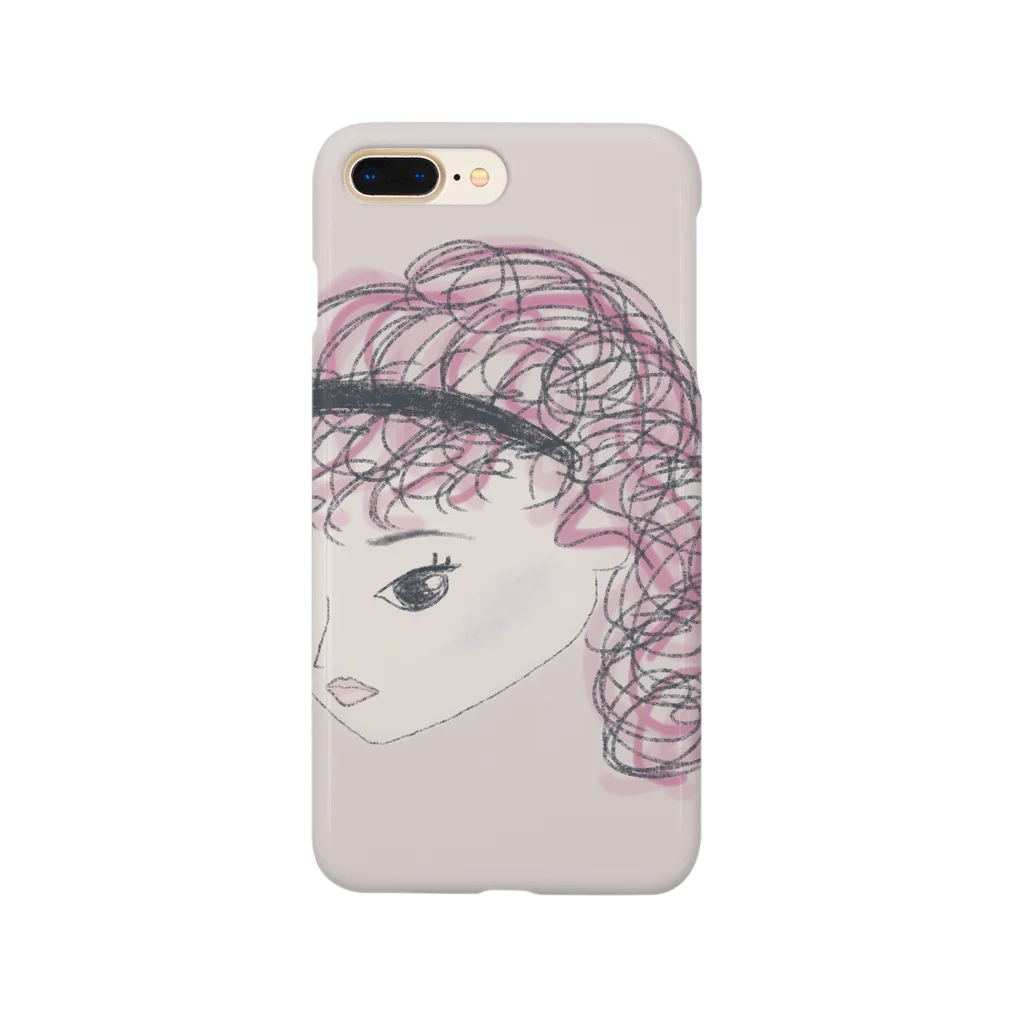 tobe_taoyakaのrouge girl Smartphone Case