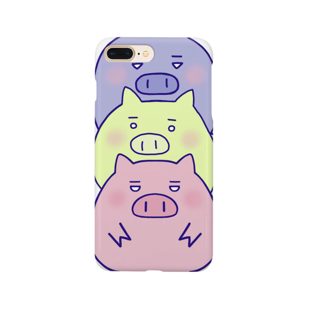 こぶたの豚三兄弟 Smartphone Case