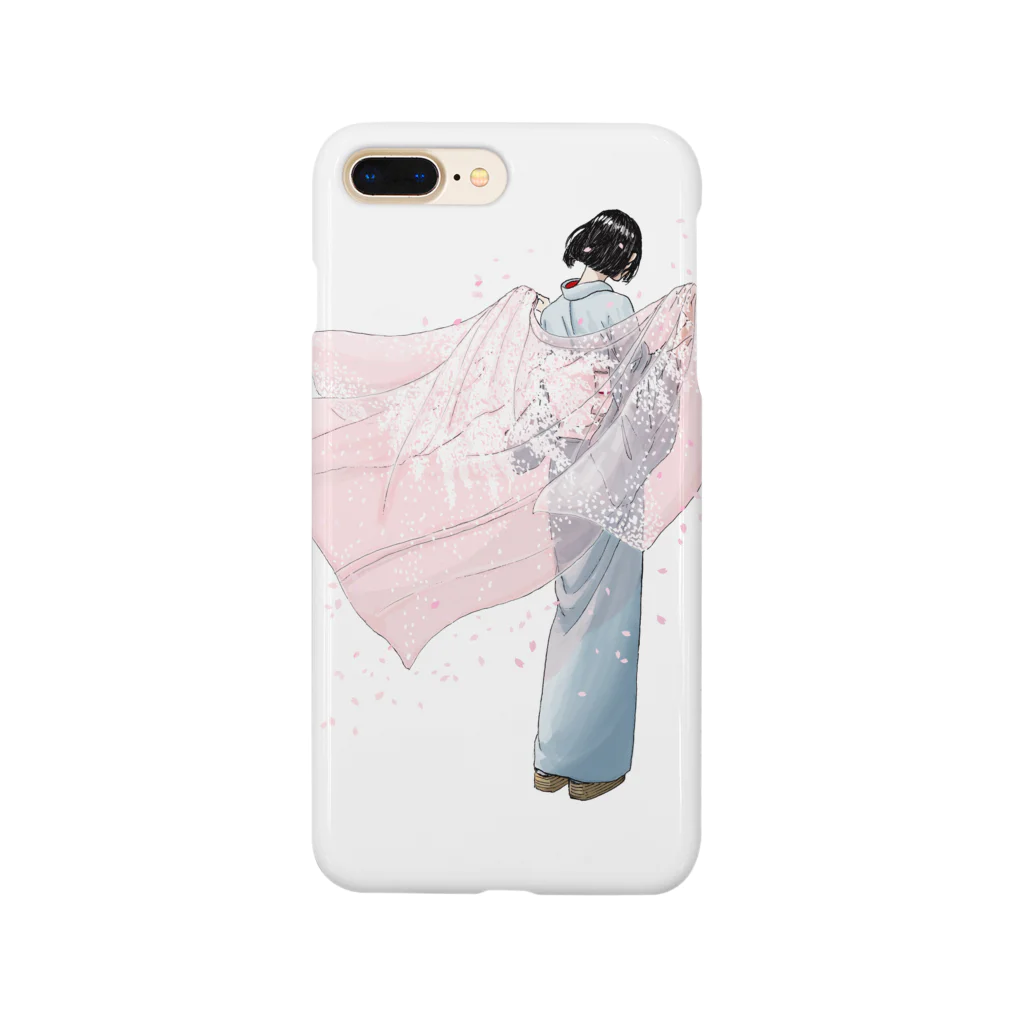 SoNo-designsのさくら吹雪 Smartphone Case