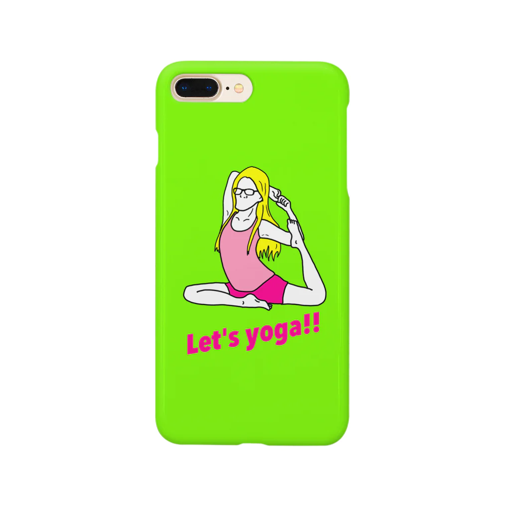 ZAZY official shopのYOGA ZAZY Smartphone Case