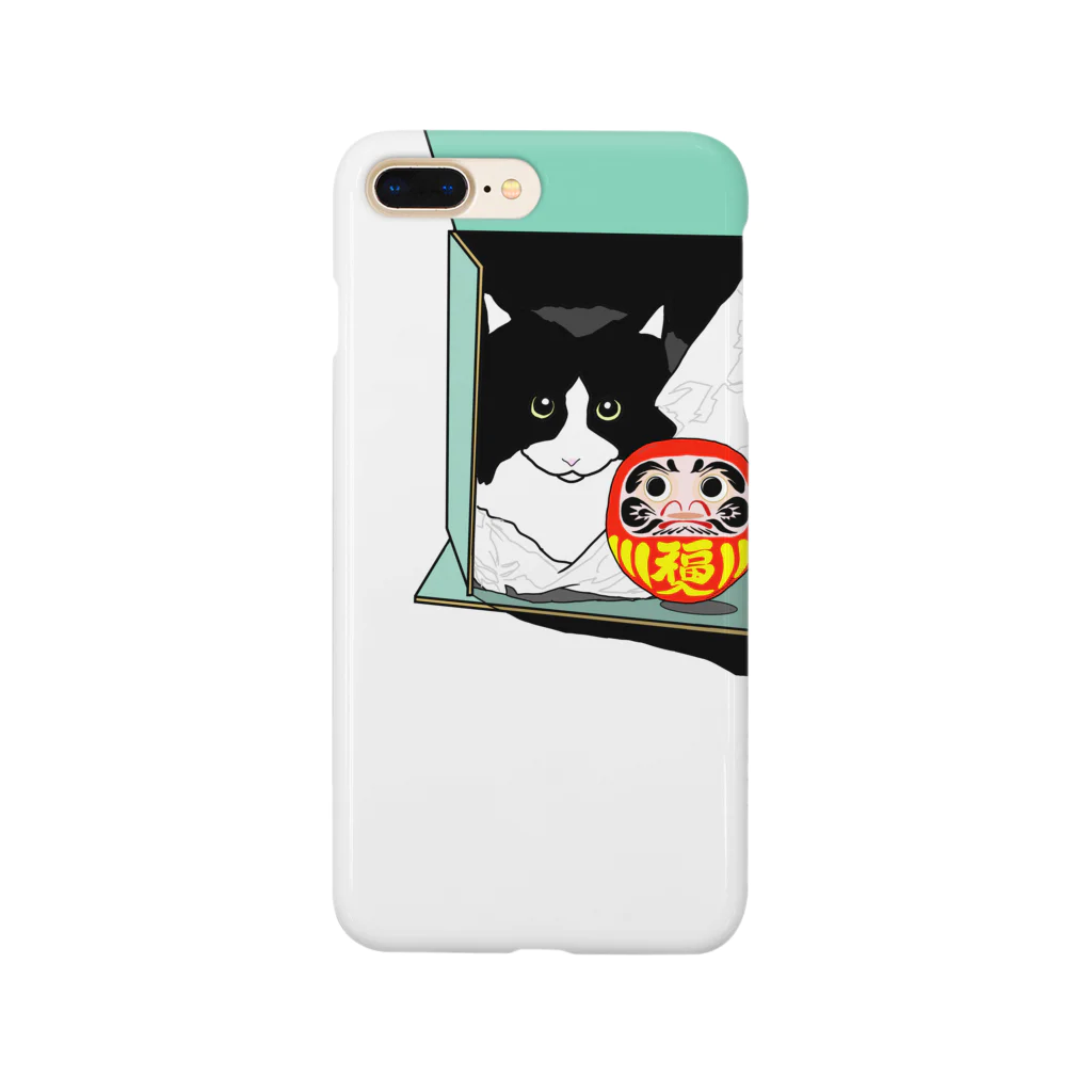 neconomatatabiの箱入り娘ねこwithDARUMA Smartphone Case