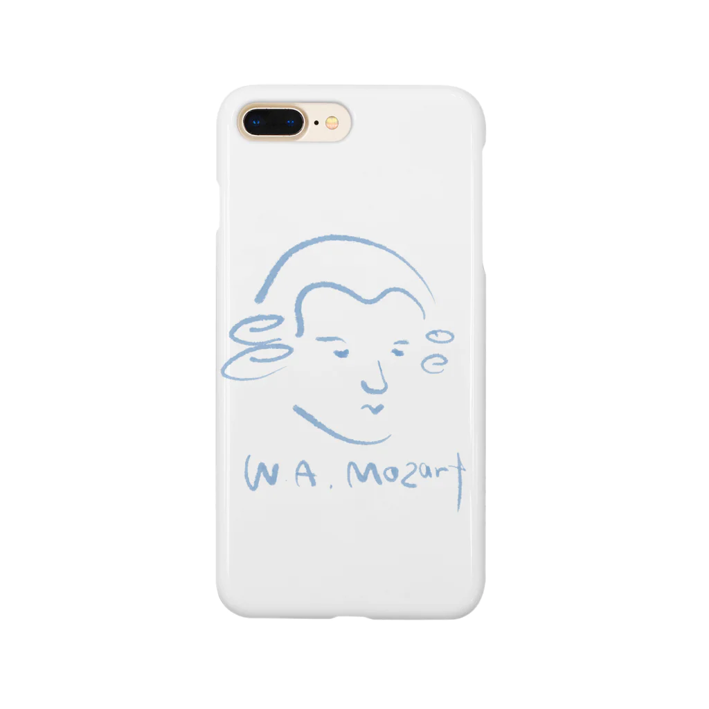 OSHIYOMANのモーツァルト　Mozart Smartphone Case