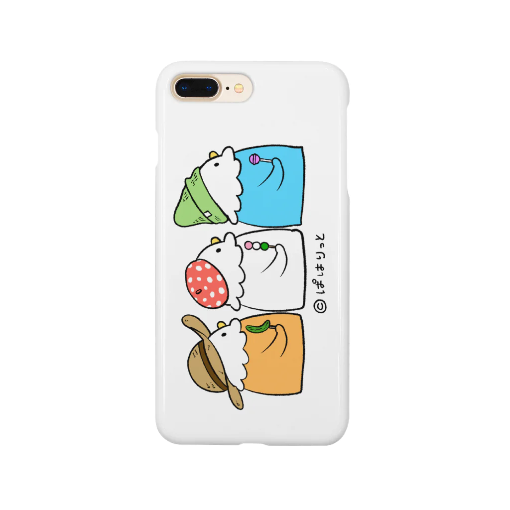 ぱはろちゃん(Pahallow)の帽子のぱはろちゃんスマホケース Smartphone Case