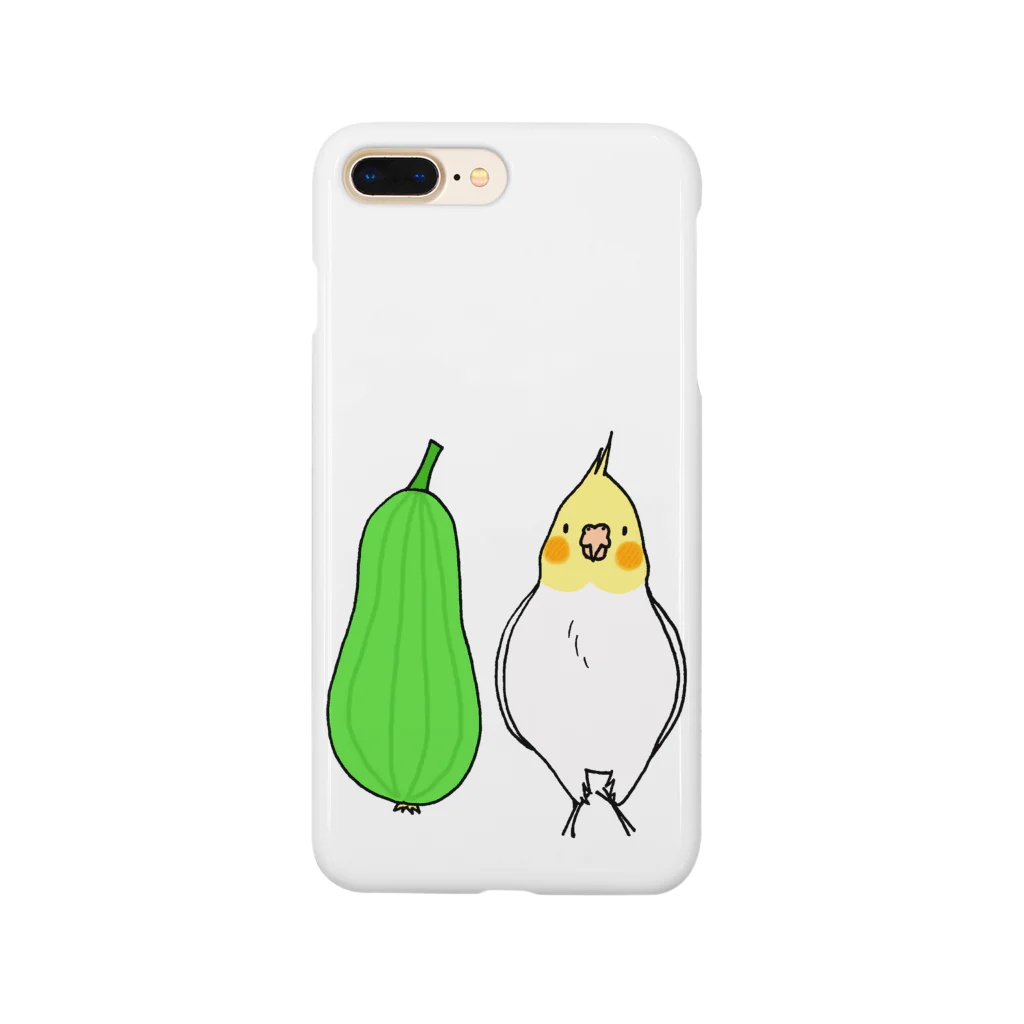 猛禽族のヘチマとオカメインコ Smartphone Case