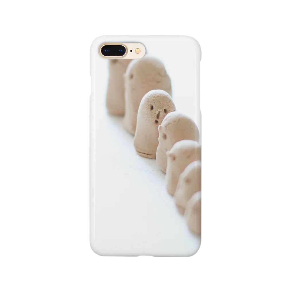 haniwa-modokiの整列ハニワもどき Smartphone Case