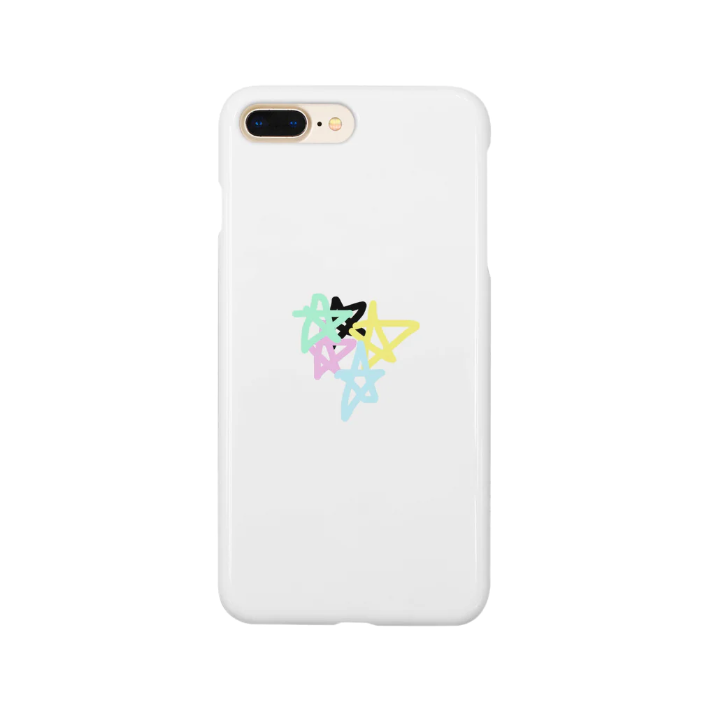 Misakiの5color star スマホケース